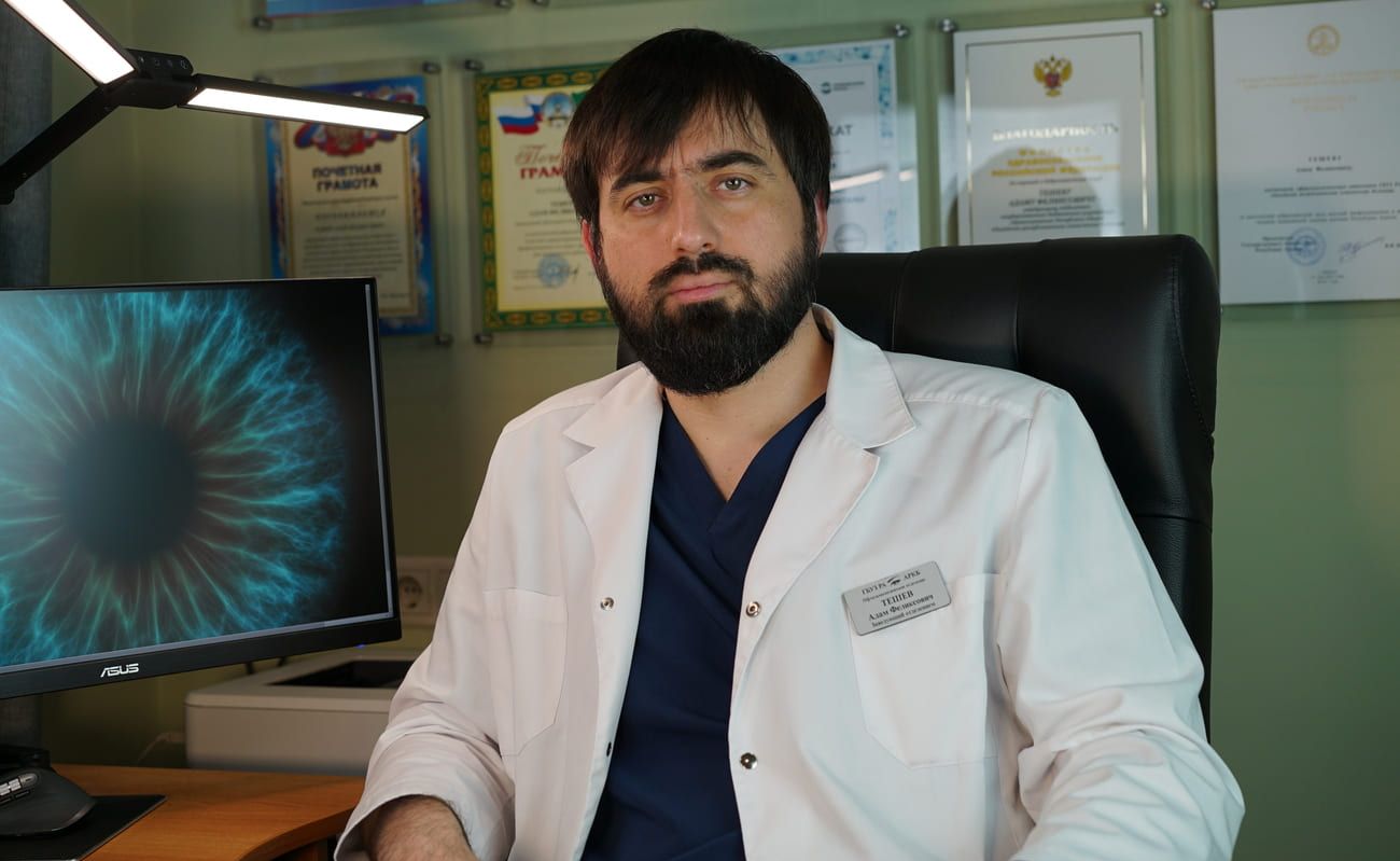 Интервью с офтальмохирургом Адамом Тешевым