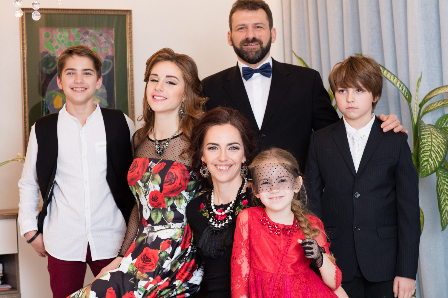 Игорь Рыбаков с семьей