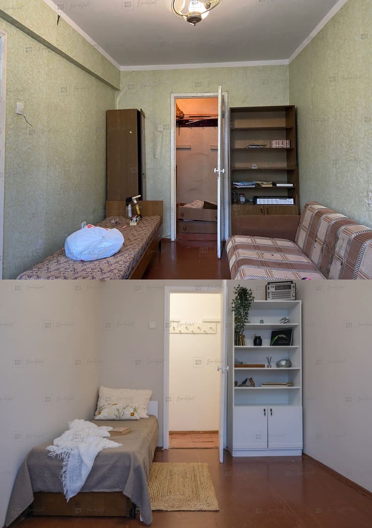 Хоумстейджинг квартиры перед продажей. Проект: Вероника Корбут.