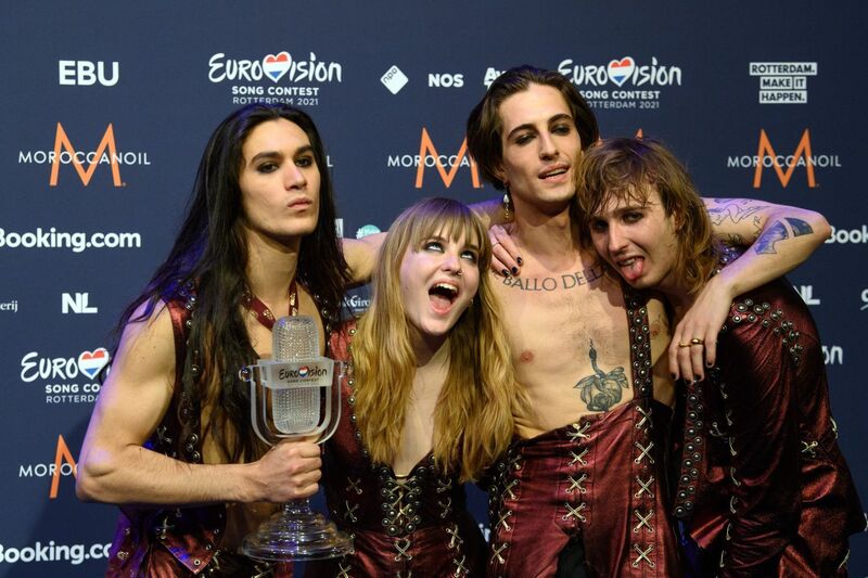 Группа Maneskin из Италии стала победителем «Евровидения-2021»