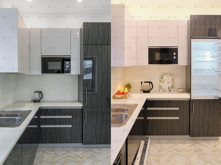 Хоумстейджинг квартиры перед продажей. Проект: Вероника Корбут.