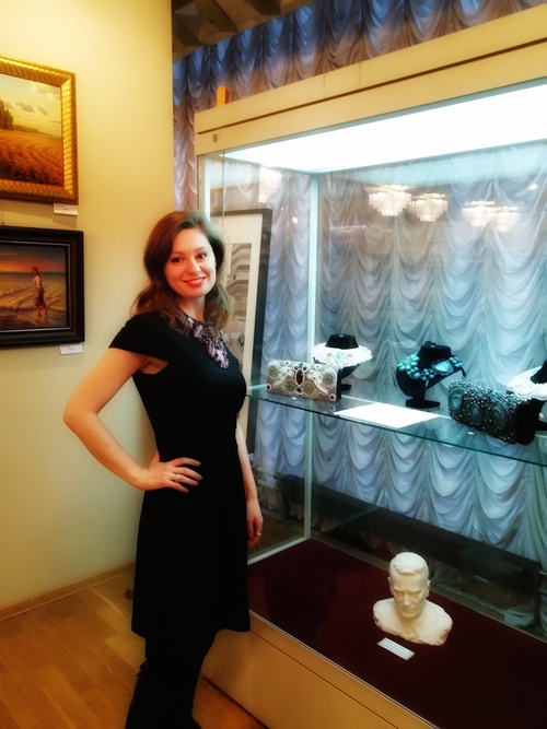 Анастасия Гудкова о художественной ювелирной вышивке бисером