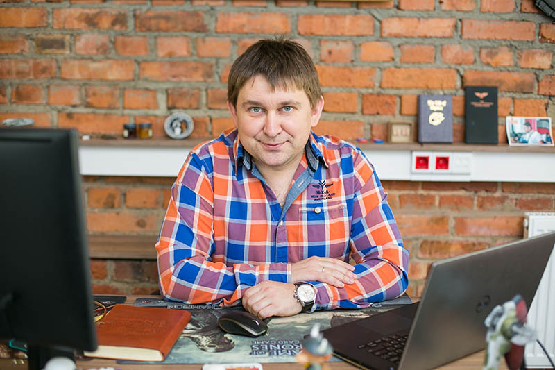 Михаил Акулов, генеральный директор российского издательства Hobby World 