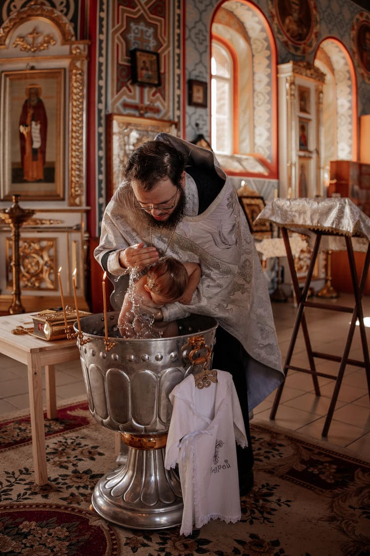 Таинство крещения. Фото Светланы Быловой.