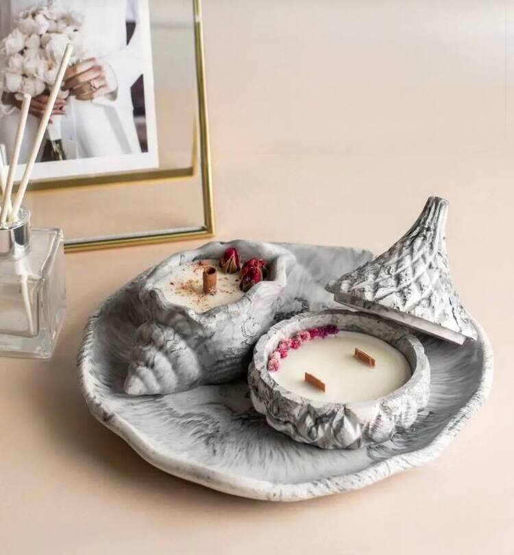 Набор ароматических свечей SHE.STYLE.Home.Emotions