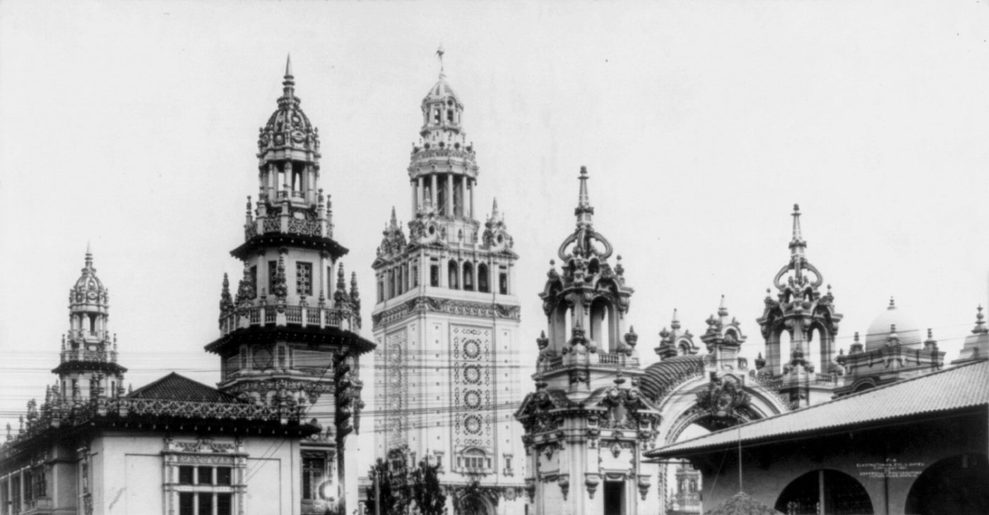 Электрическая башня Панамериканской выставки в Буффало, 1901