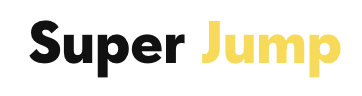 Логотип SUPER JUMP — квантовый прыжок