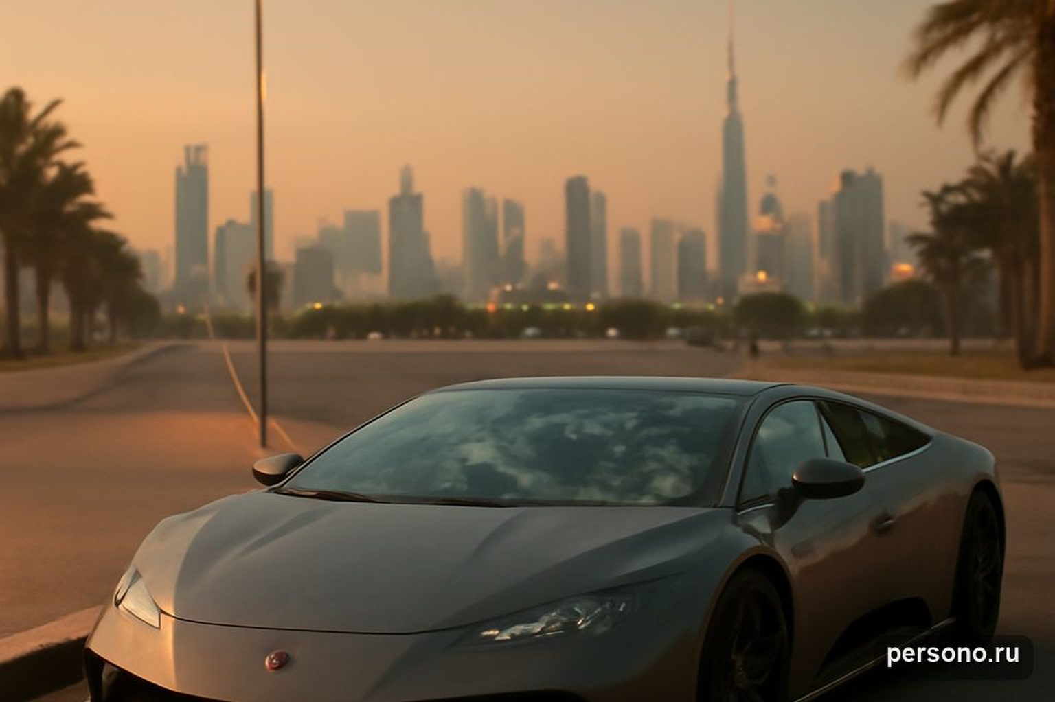 Инстасамка разбила чужую Lamborghini в Дубае