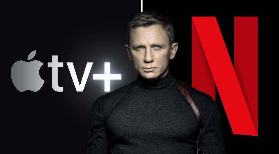 Apple и Netflix провели переговоры о показе фильма о Бонде на своей платформе
