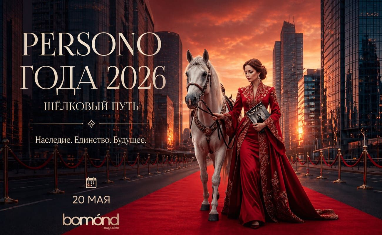 «PERSONO года 2026: Шелковый путь», 20 мая 2026 г.